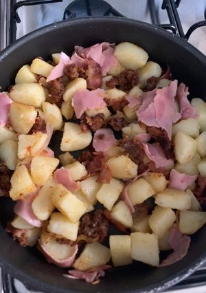 Una foto de Papas milagro.