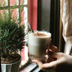 A picture of Dalgona Latte.