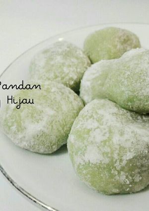 Foto resep Mochi Pandan Isi Kacang Hijau