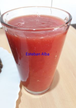 Una foto de Jugó de tomates