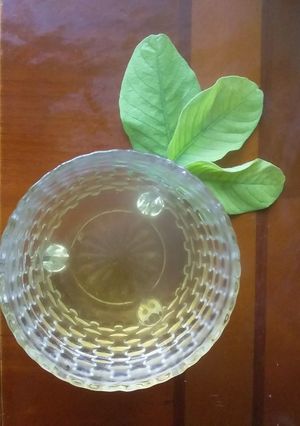 A picture of Guava leave green tea.