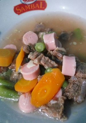 Foto resep Sup daging sapi sehat