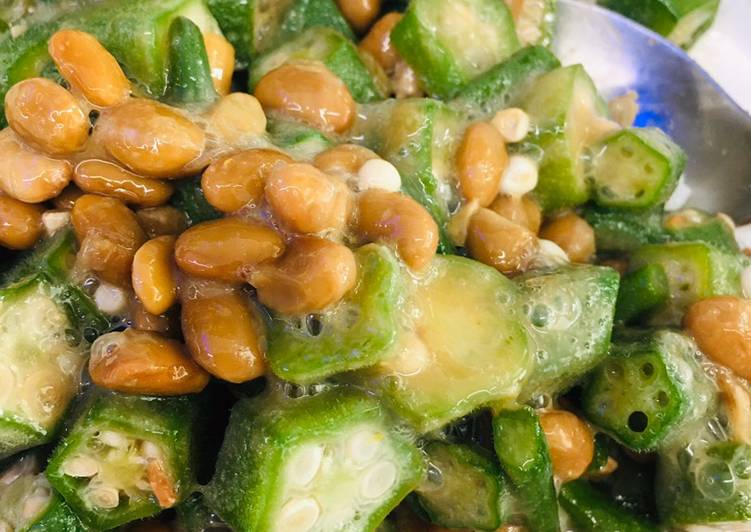 Steps to Prepare Ultimate Okra &amp; nato keto