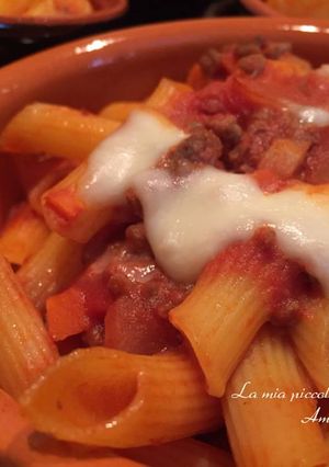 Foto di Penne al ragù, al tegamino Gluten Free