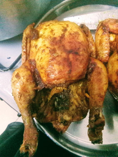 A picture of Whole oven grilled bbq chicken#authormarathon #festivecontest.