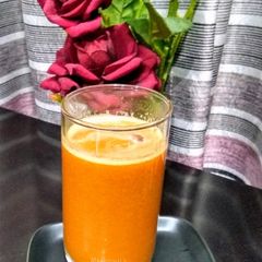 A picture of Orange Juice with Pulp.