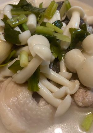 รูปของ ต้มข่าไก่+เห็ด🍄
