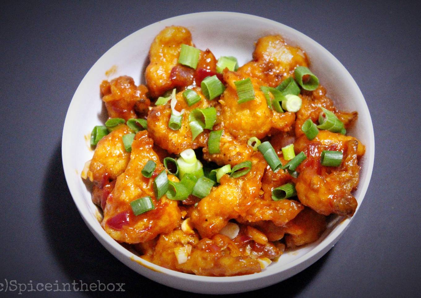 Indo-Chinese: Cauliflower Manchurian