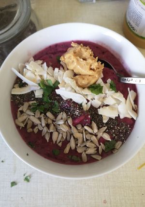A picture of Smoothie bowl.
