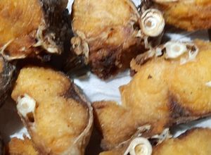 Una foto de Pescado frito (surubí)