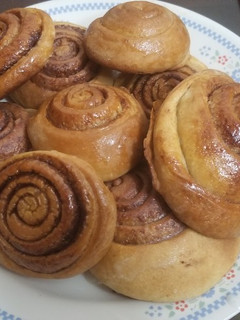 Una foto de Rollos de canela