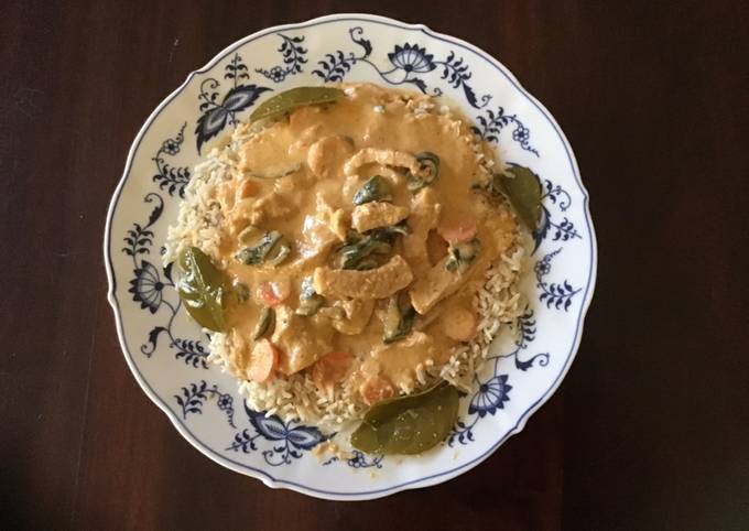 Steps to Prepare Speedy California Farm Panang Curry dinner