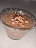 Tapioca vegana con leche de coco