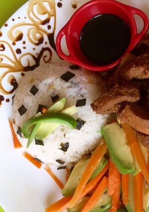 صورة لوصفة أرز بطعم ارز السوشي