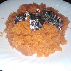 A picture of Suji ka  halwa.