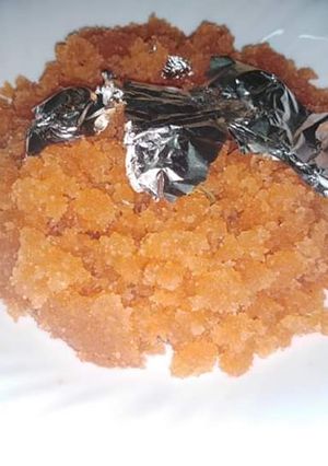A picture of Suji ka  halwa.