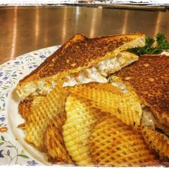 A picture of Chicken Salad Melt.