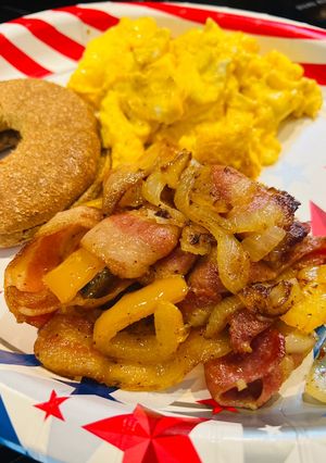 A picture of Sautéed Breakfast Bacon 🥓.