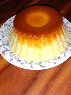 A picture of Caramel bread pudding.