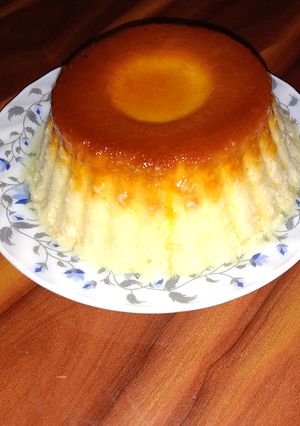 A picture of Caramel bread pudding.