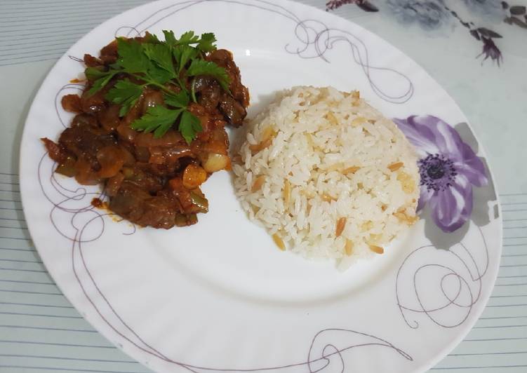 Tumis Ati ayam ala Orang turki