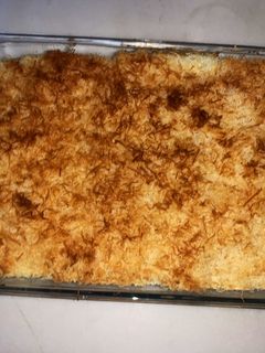 صورة لوصفة كنافه بالقشطه