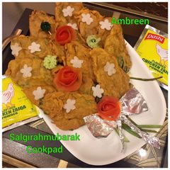 A picture of Crispy Palak Patta Fry.