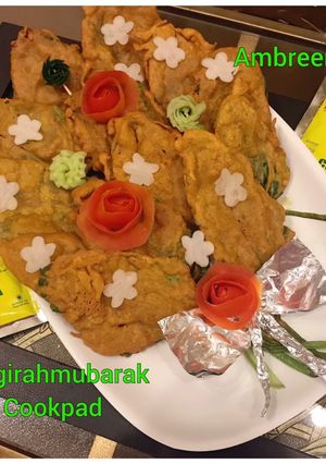 A picture of Crispy Palak Patta Fry.