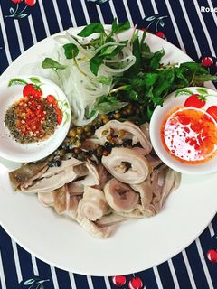 Hình của món Bao Tử Hầm Tiêu.