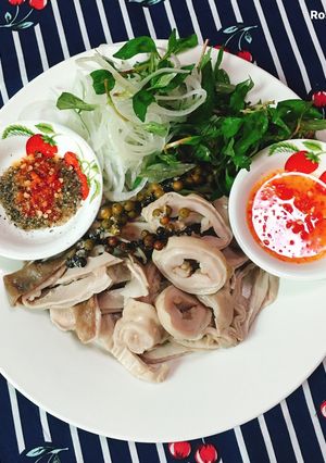 Hình của món Bao Tử Hầm Tiêu.