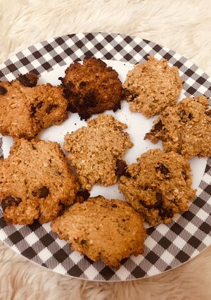 Foto resep Peanut butter oatmeal choco chip cookies
