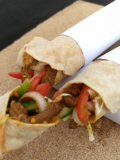 Beef shawarma ainihin hoton girkin