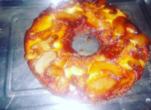 Foto principal de Torta de manzana con caramelo al limón
