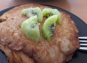 Foto principal de Pancakes con una pizca de canela😋 (Tortitas Americanas)