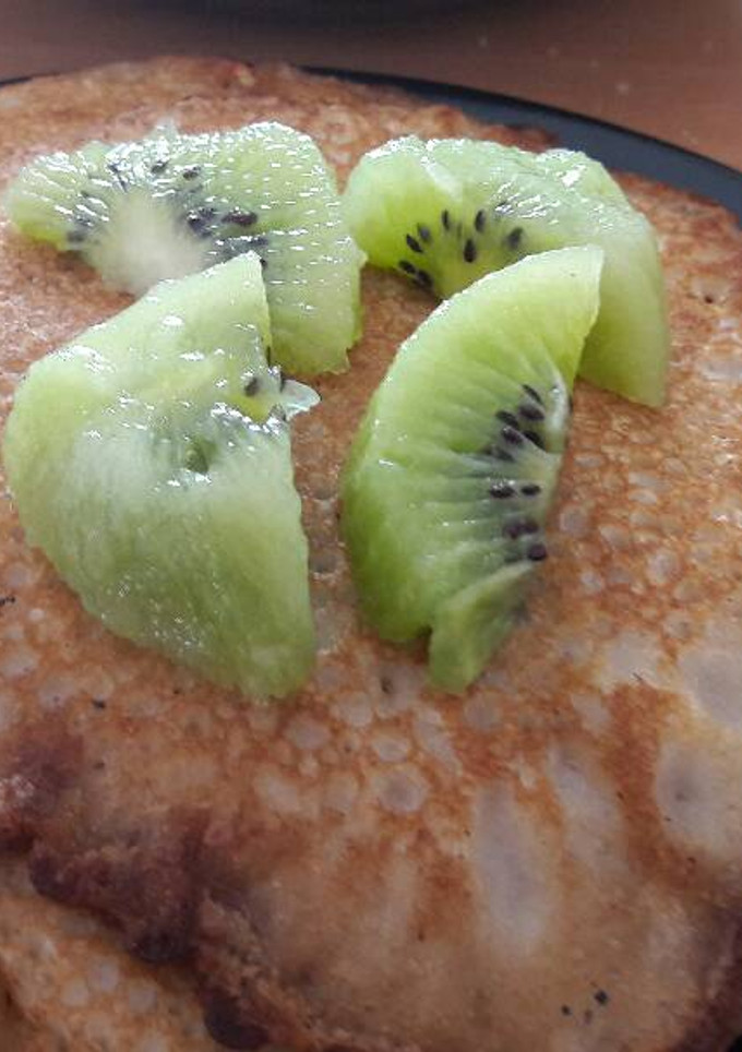Una foto de Pancakes con una pizca de canela😋 (Tortitas Americanas)