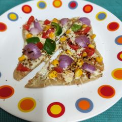 A picture of Splash Of Colour ---- Traditional Festivities, Made Global, Pizza Paratha.