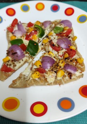 A picture of Splash Of Colour ---- Traditional Festivities, Made Global, Pizza Paratha.