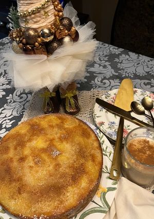Una foto de Tarta de Manzana Caramelizada