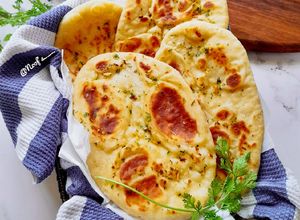 Foto resep Garlic Butter Naan