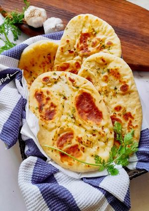 Foto resep Garlic Butter Naan