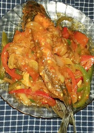 Foto resep Gurame goreng terbang saus salsa