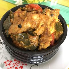 A picture of Chicken Kulumbu.