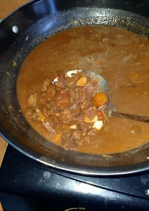 Foto resep Sate kambing goreng