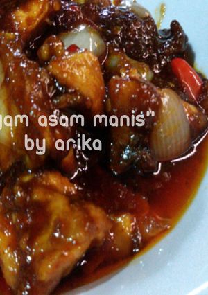 Foto resep Ayam Asam Manis