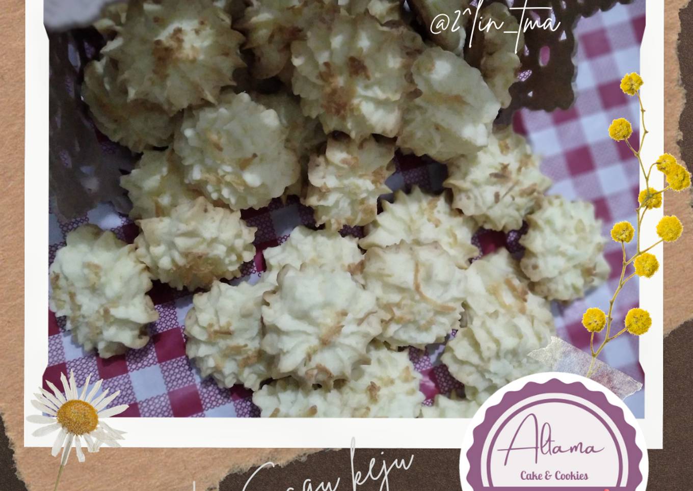 Kue Sagu Keju_Takaran Sendok 😋 tanpa mixer