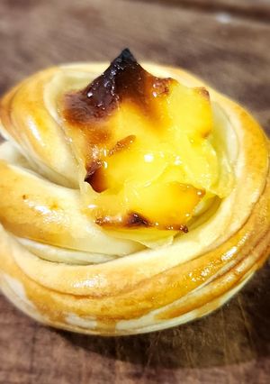 Una foto de Rolls de crema pastelera