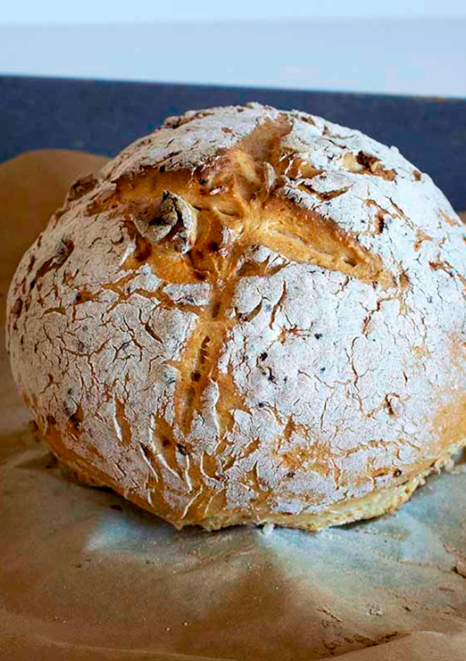Una foto de Pan de hogaza sin gluten