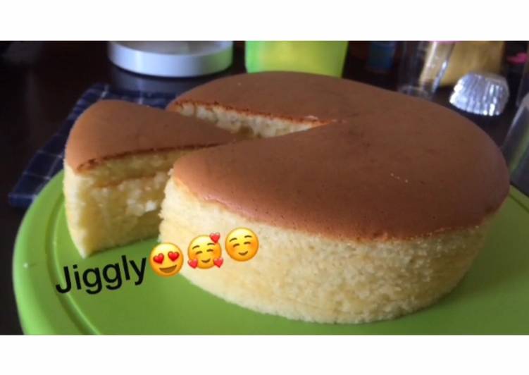 Japanesse Cheese Cake or Jiggly Cake