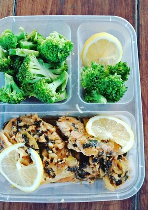 A picture of Lemon Butter Chicken.