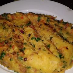 A picture of Pan fried Matoke.